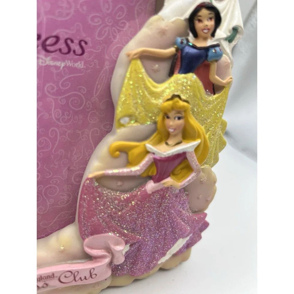 Disney Parks Disneyland Princess Club Frame Jasmine Belle Snow White PLZ READ